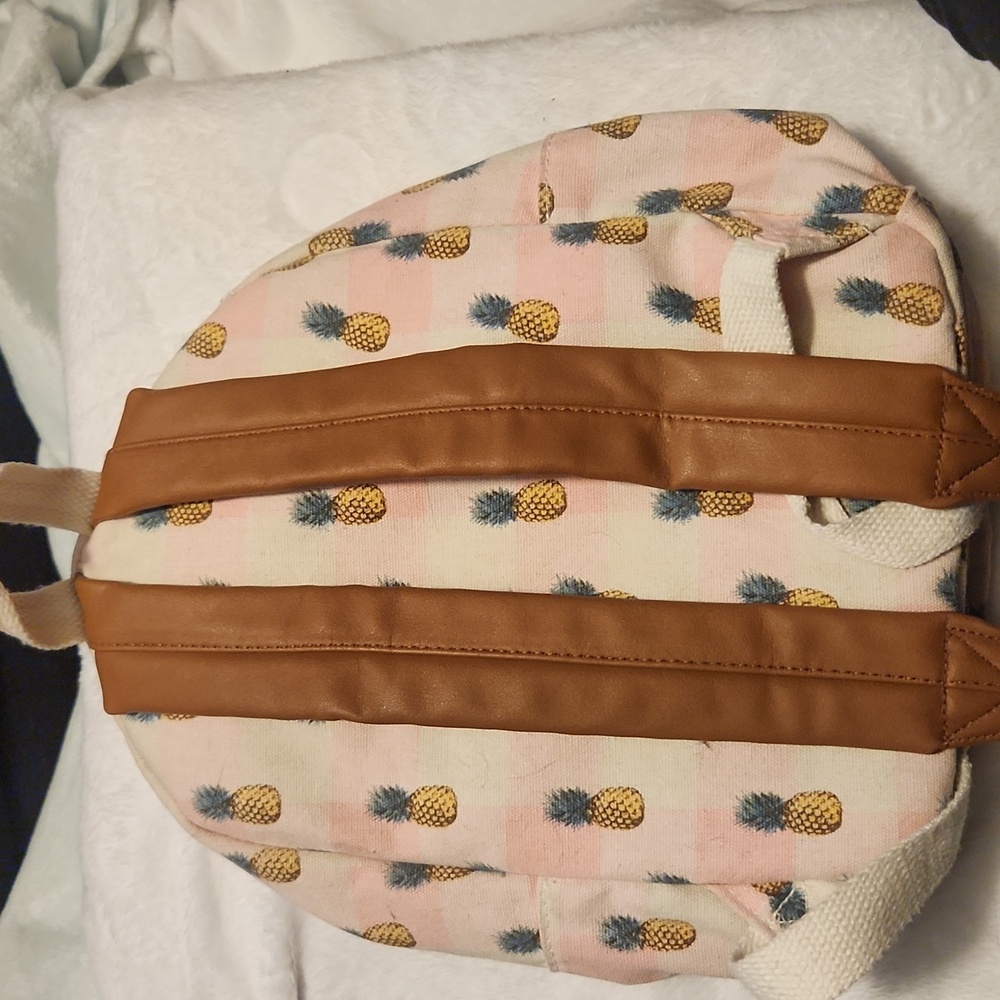 Pineapple Print Mini Backpack Mossimo Style Co. - image 2